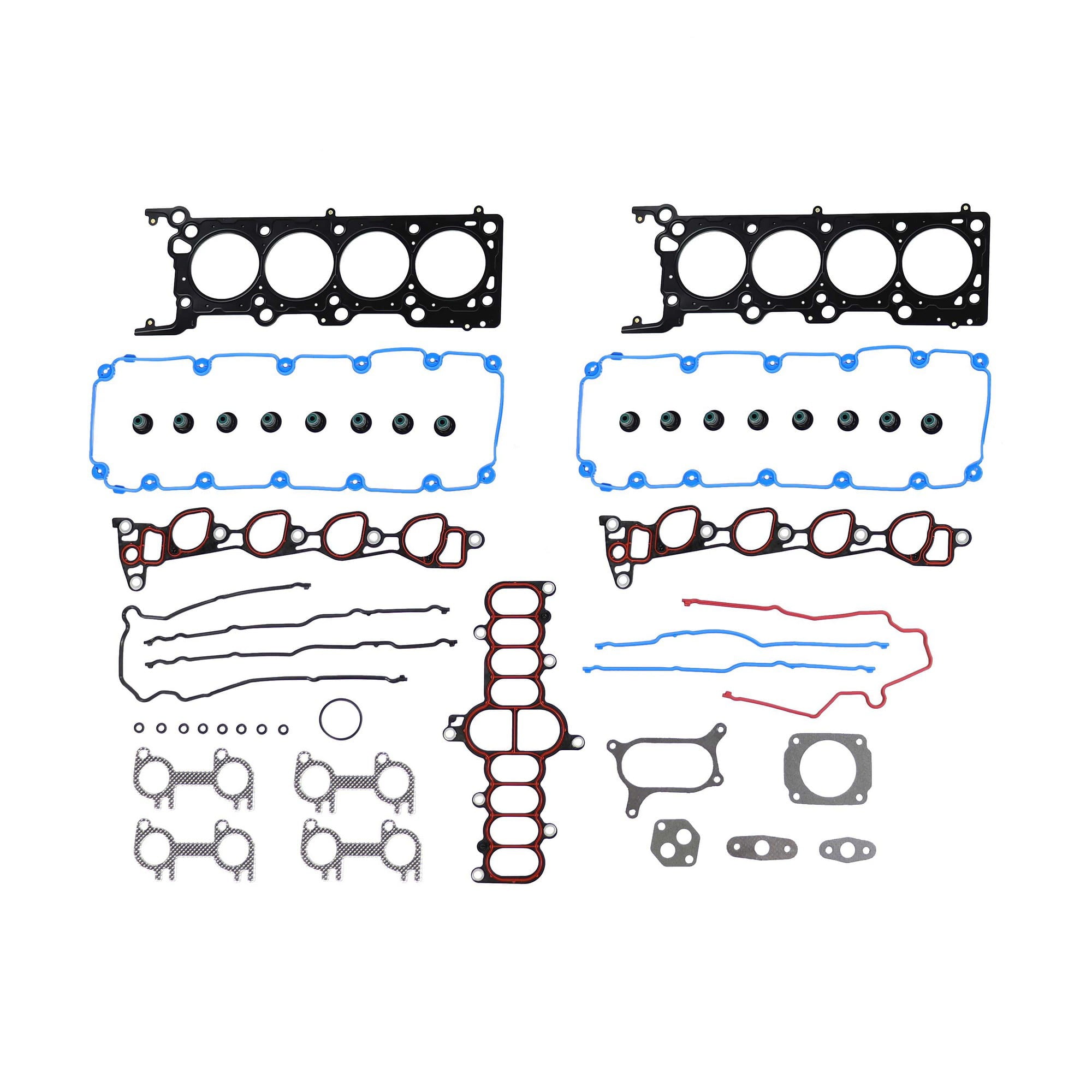 DNJ HGS4149 MLS Cylinder Head Set For 97-99 Ford Expedition 4.6L SOHC 16v