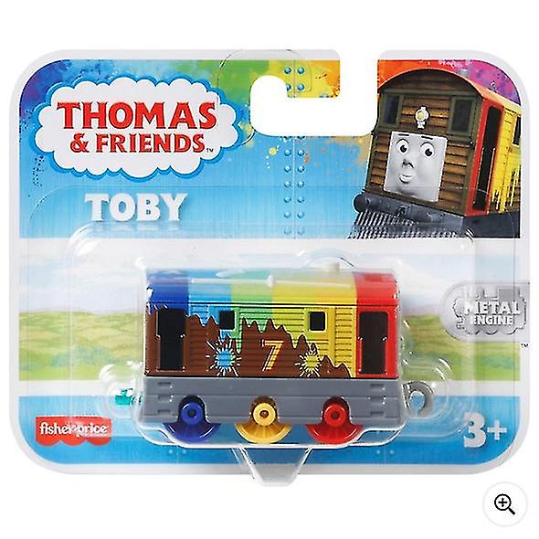 Thomas and friends rainbow toby push along toy train