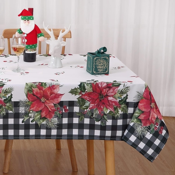 Christmas Table Cloth Rectangle 60x84 Inch