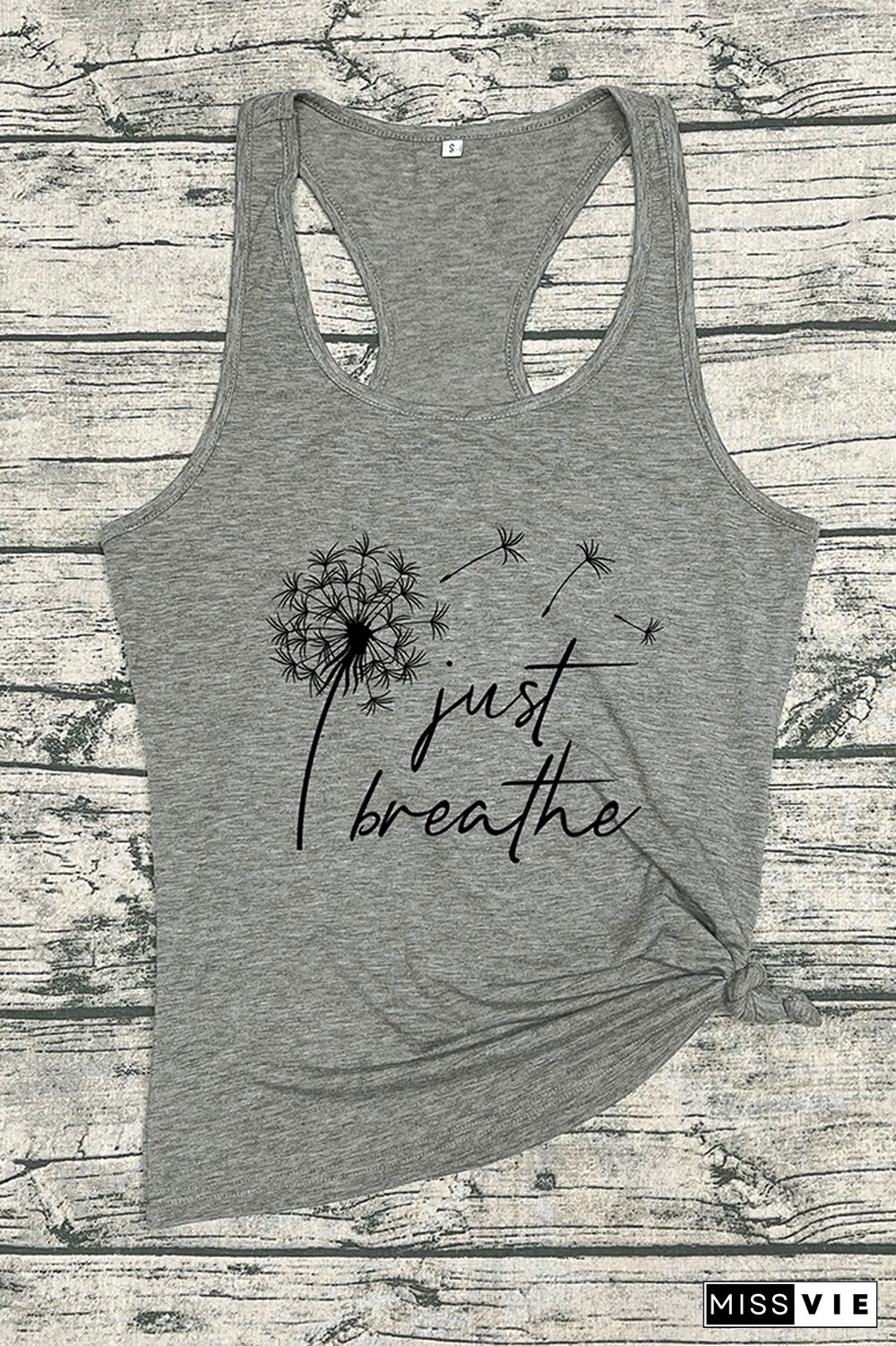 Just Breathe Dandelion, Momlife, Just Breathe, Inspirational Quotes, Mommy Quotes Tank Top Wholesale