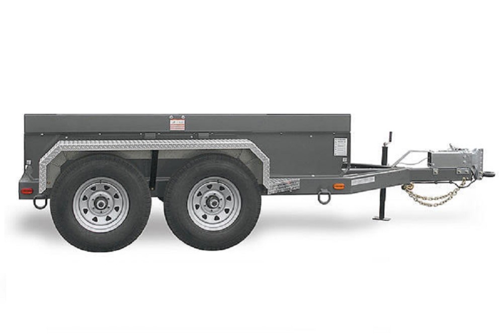 Wacker MGT3.1S Dual Axle Trailer for G100 and G120 Generators ;