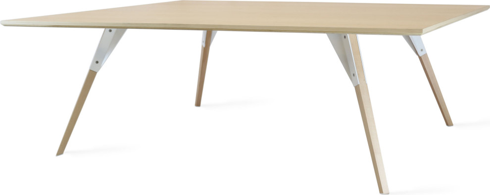 Clarke Coffee Table Rectangle   Midcentury   Coffee Tables   by HedgeApple  Houzz