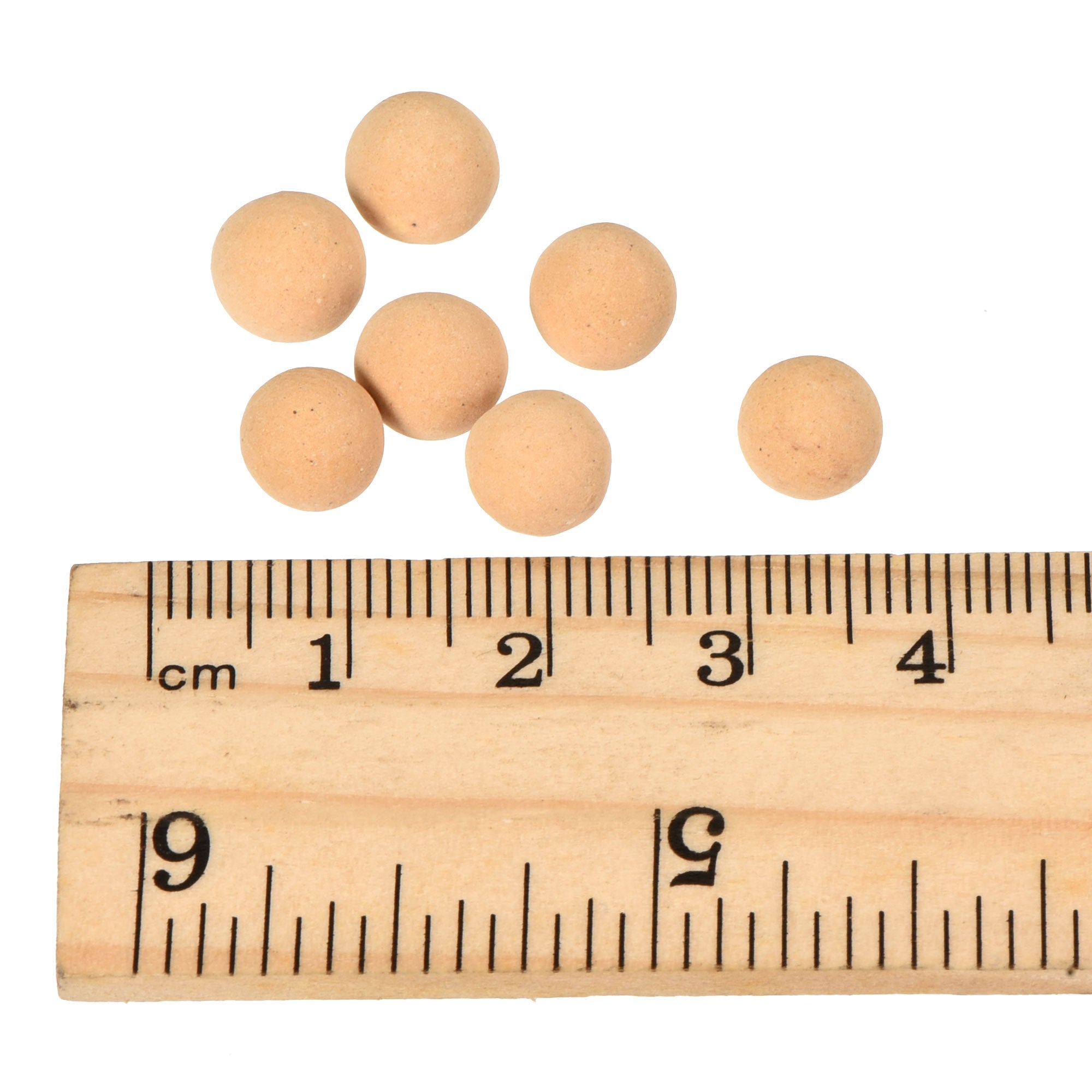 Uxcell 7-8mm 0.88 Lbs Clay Pebbles Yellow Gardening Potted Balls for Hydroponic Growing