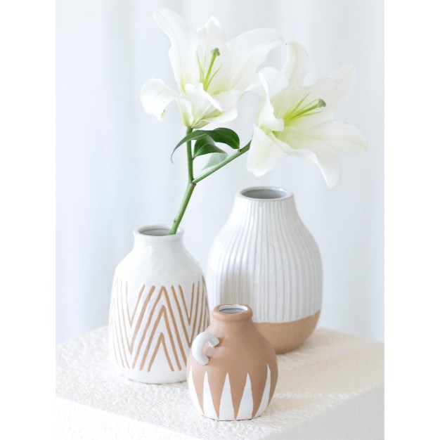 Shopsmaniay White Decorative Vase