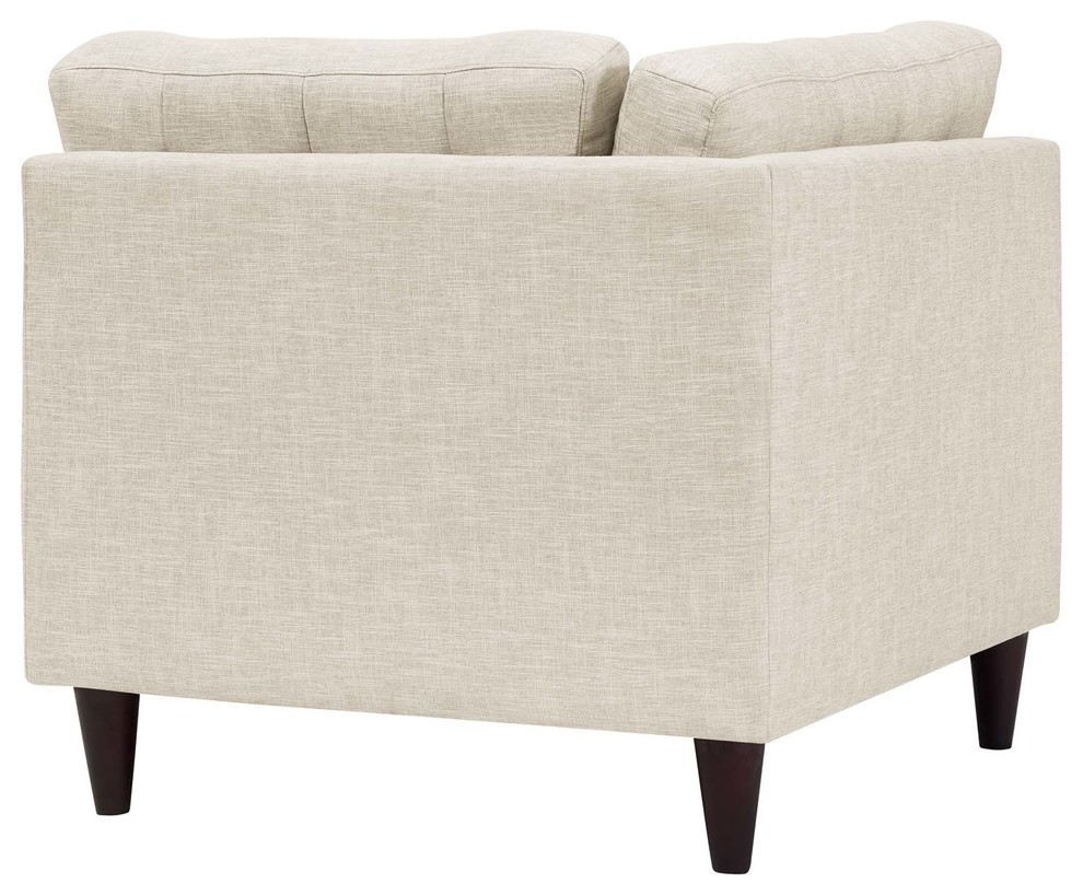 Modern Contemporary Urban Living Sofa Corner Chair  Fabric   Midcentury   Armchairs And Accent Chairs   by House Bound  Houzz