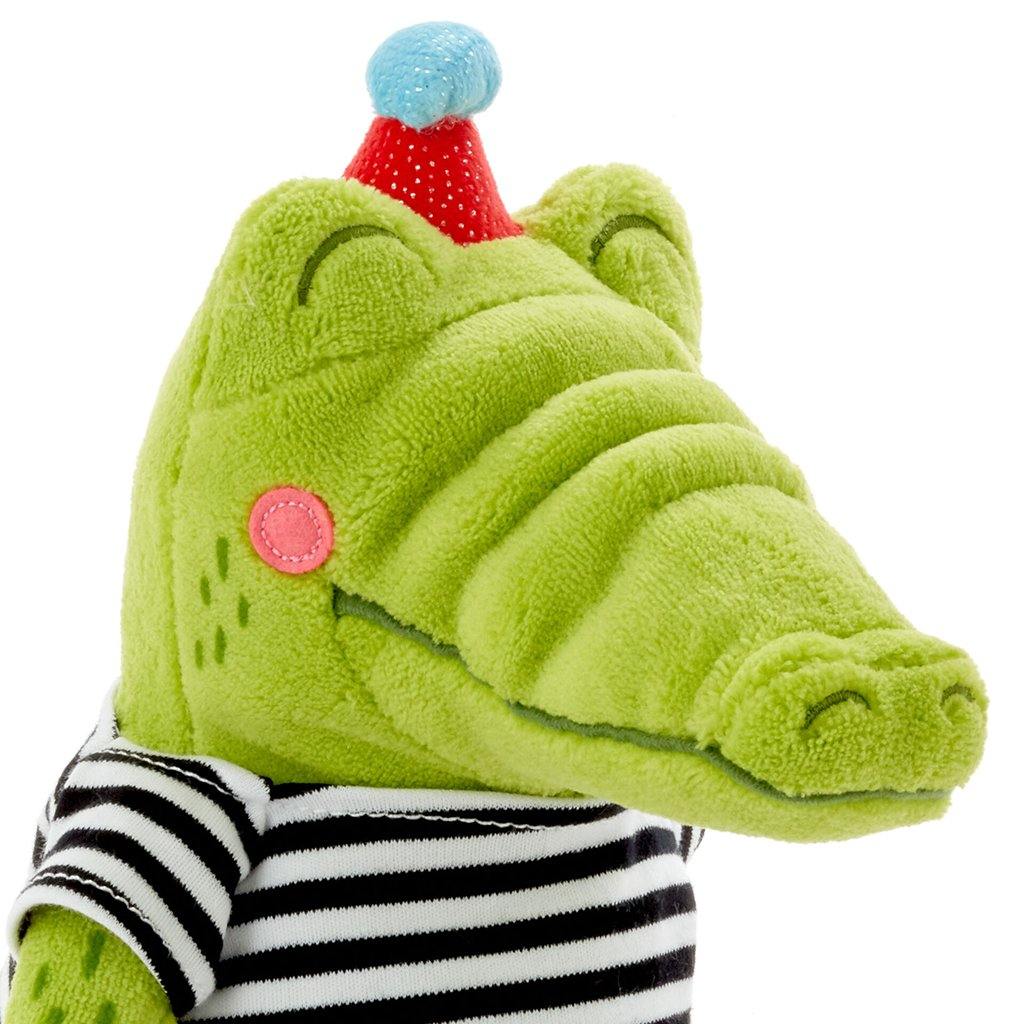 Hallmark  Happy Birthday Alligator Stuffed Animal, 9