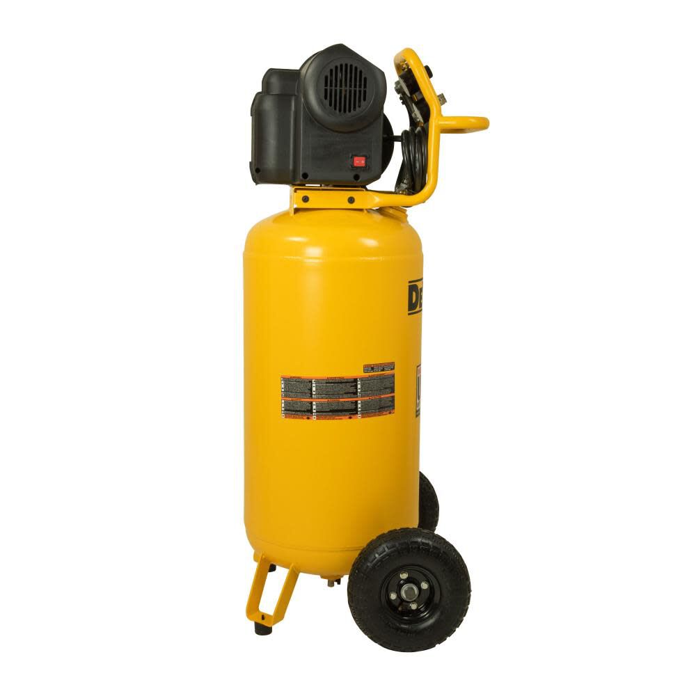 DW 27 Gallon 200 PSI Portable Vertical Electric Air Compressor DXCM271 from DW