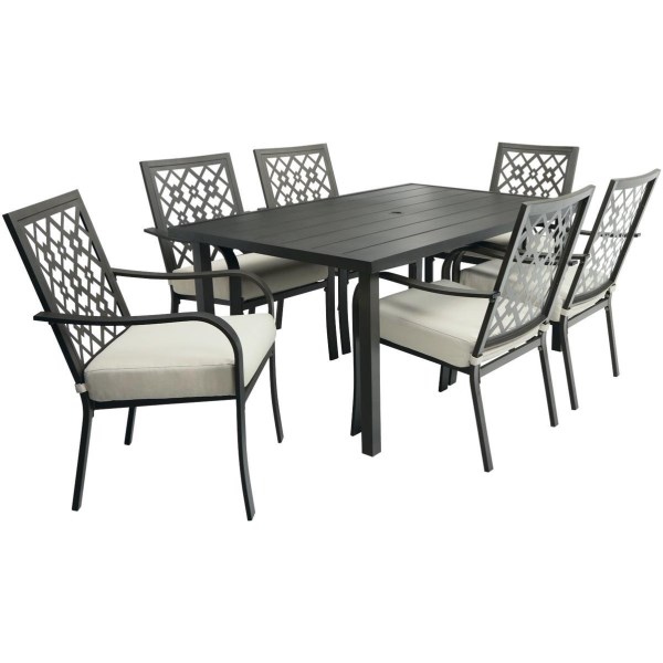 Outdoor Expressions Laguna Hills 7-Piece Dining Set