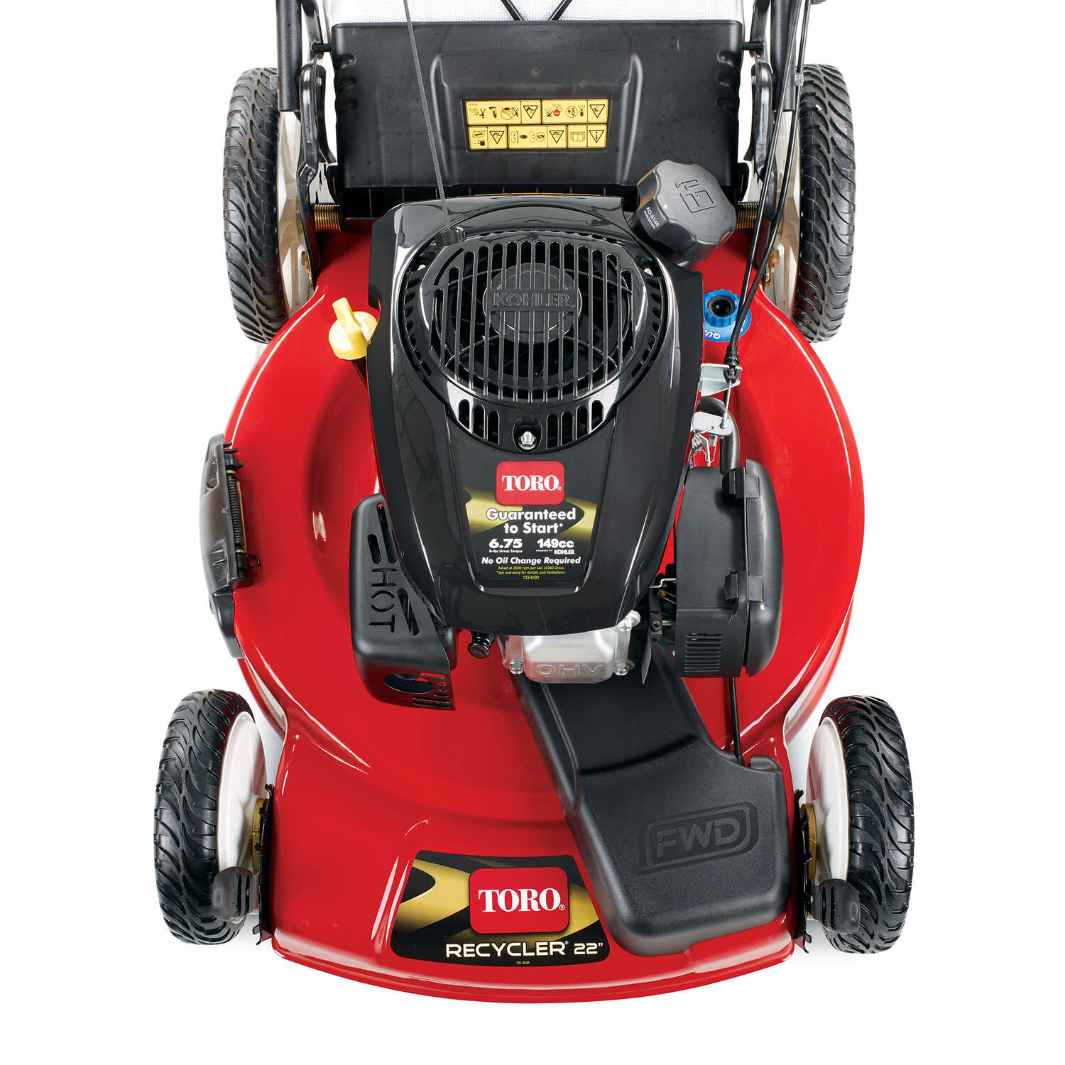 Toro Recycler High Wheel 20378 22 in. 149 cc Gas Self-Propelled Lawn Mower