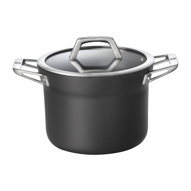 Zwilling Motion Hard Anodized 4 qt Aluminum Nonstick Soup Pot