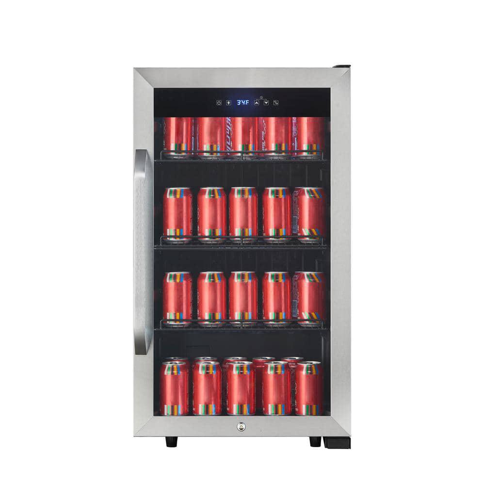 Magic Chef Commercial 31 cu ft Countertop 83 can Beverage Cooler in Stainless Steel