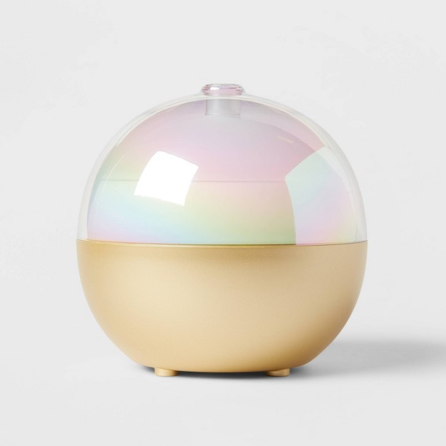 300ml Color Changing Oil Diffuser White gold