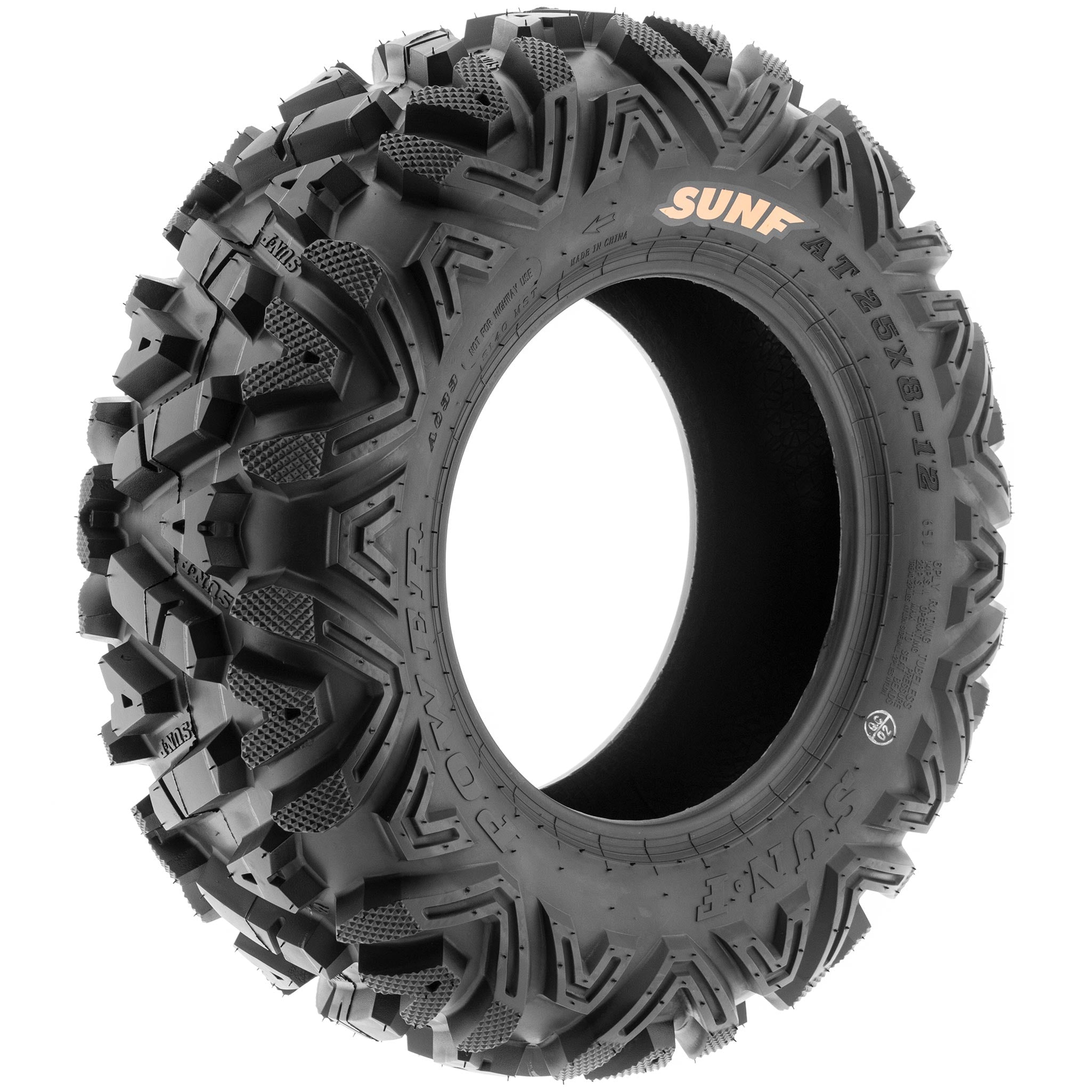 SunF ATV UTV Tires A033 26x8-12 26x8x12 6PR (Pair of 2)