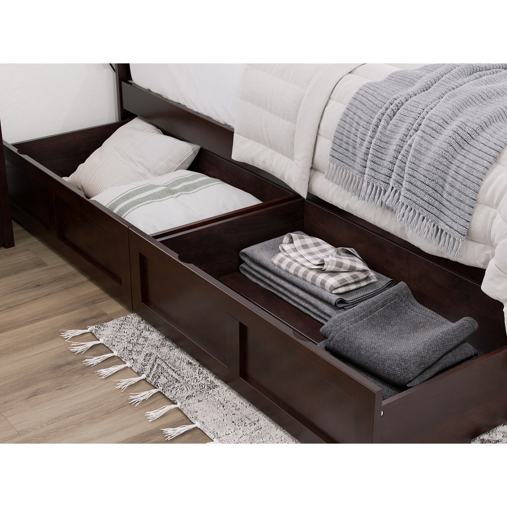 Warren Platform Bed with 2 Storage Drawers