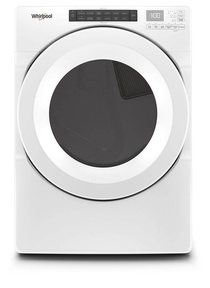 Whirlpool WED5620HW 7.4 Cu. Ft. Front Load Electric Dryer With Intuitive Touch Controls