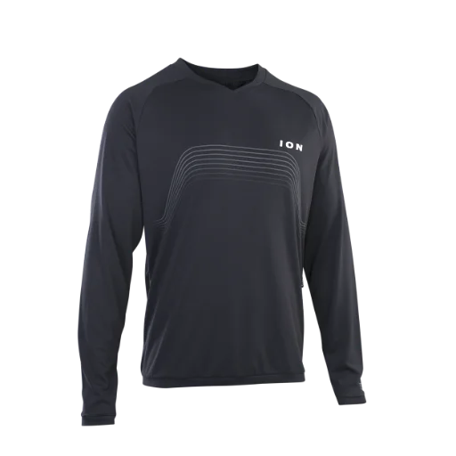 ION Traze Long Sleeve MTB Jersey - Black - 2022