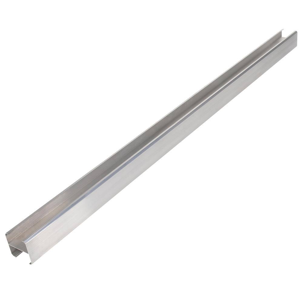 Barrette Outdoor Living 5 in. x 5 in. x 94 in. Aluminum Post Insert 73012353