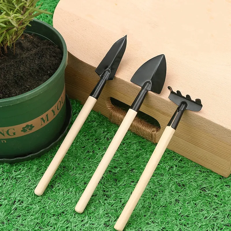 Multi functional home garden flower plant loose soil small gardening tools set