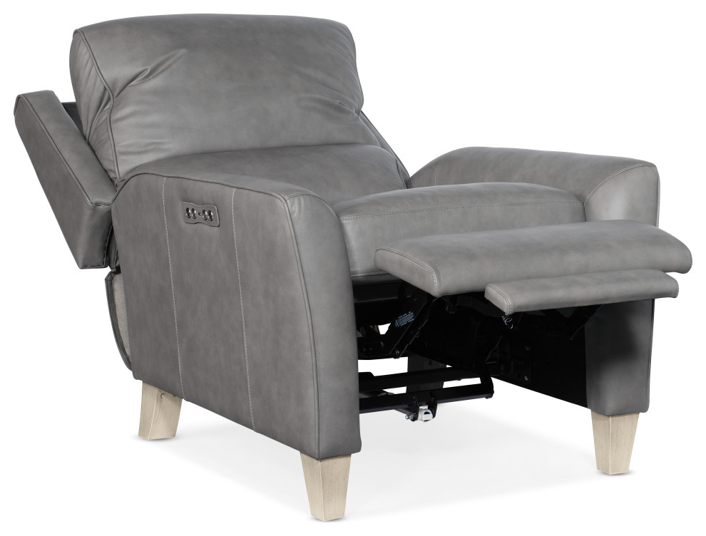 Dunes Power Recliner With Power Headrest   Contemporary   Recliner Chairs   by Hooker Furniture  Houzz