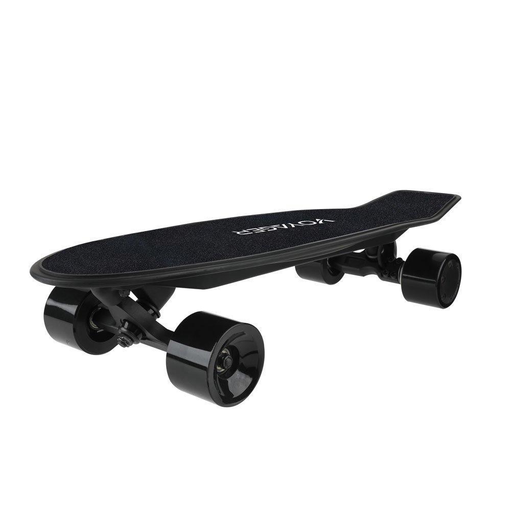 Voyager Neutrino Black Electric Skateboard， with Bluetooth Remote for Kids