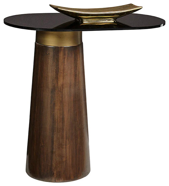 Amalie End Table   Transitional   Side Tables And End Tables   by Rustic Home Furniture Deco  Houzz