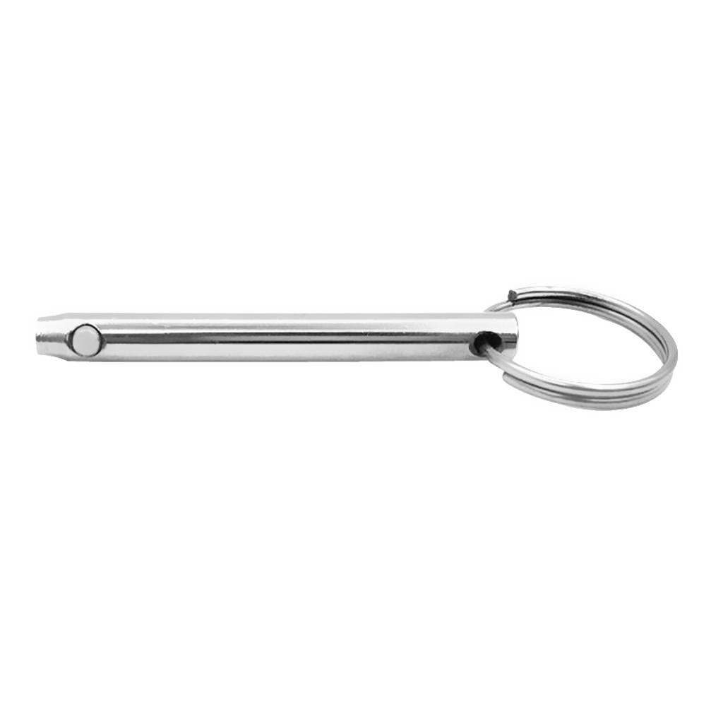 2 Release Pins 5/6 inch Diameter 316 Stainless Steel for Boat Bimini Top Deck Hinge Marine Accessories (3inch Long)