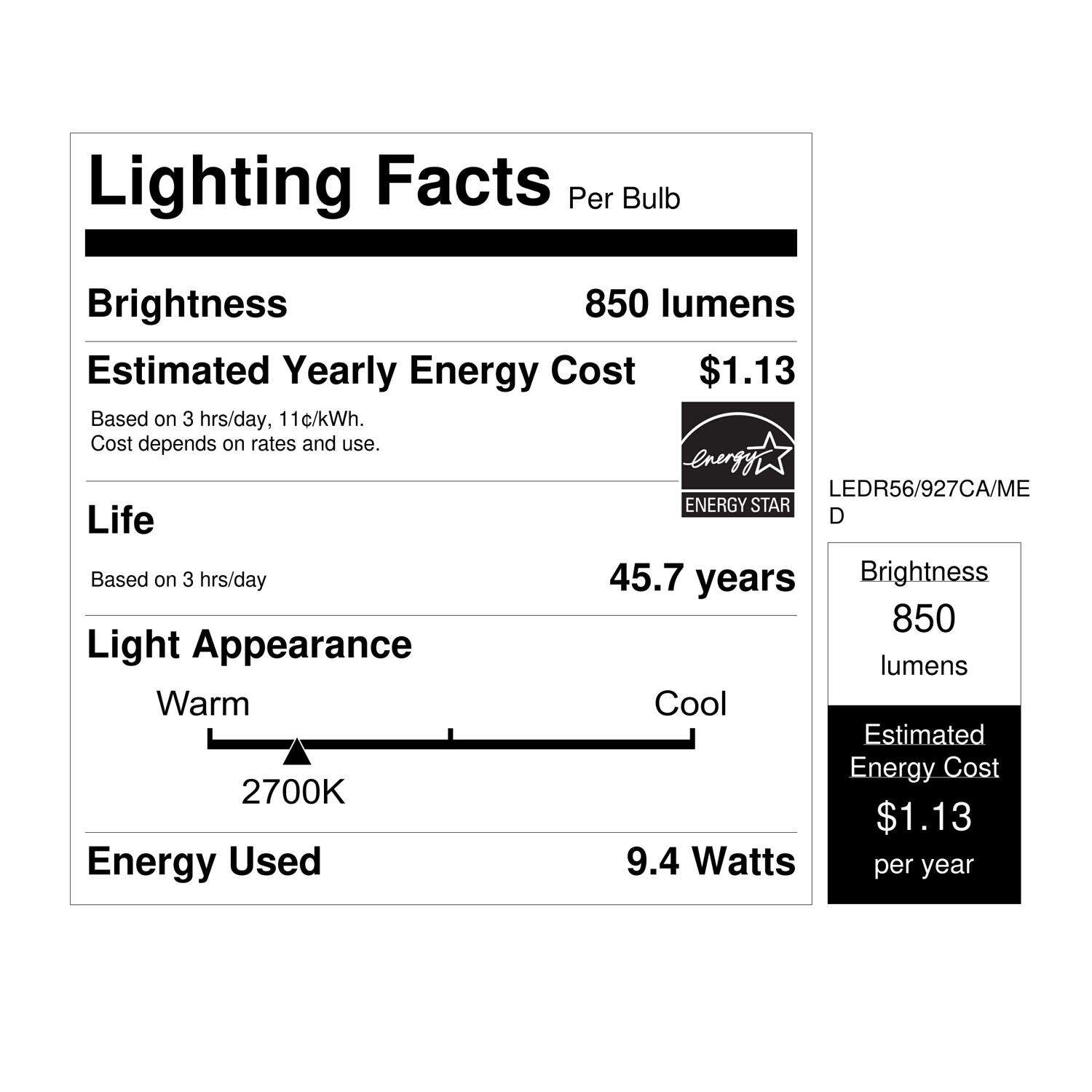 Feit Enhance PAR30 E26 (Medium) LED Bulb Soft White 65 Watt Equivalence 1 pk