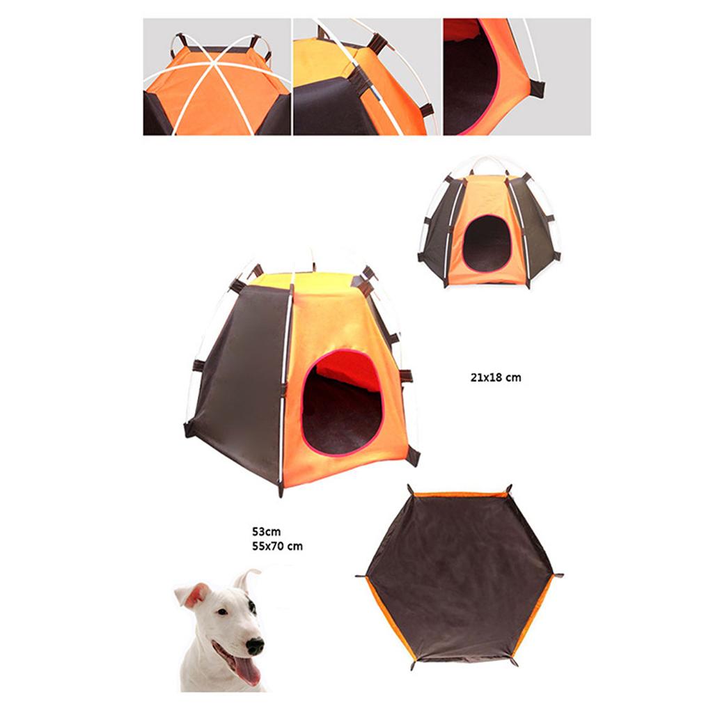 Portable Folding Dog House Tent For Indoor，Outdoor Waterproof Tent