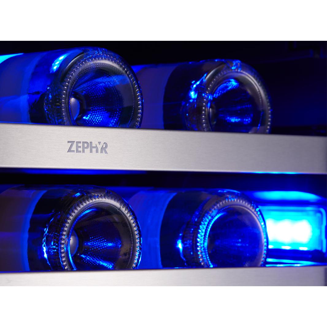 Zephyr 45-Bottle Presrv? Series Wine Cooler with PreciseTemp? PRW24C02BG