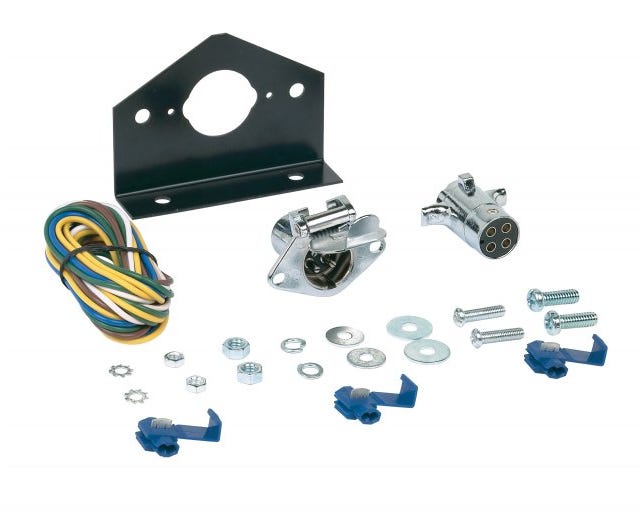 Hopkins Towing Solutions 4 Pole Round Connector Kit 48285