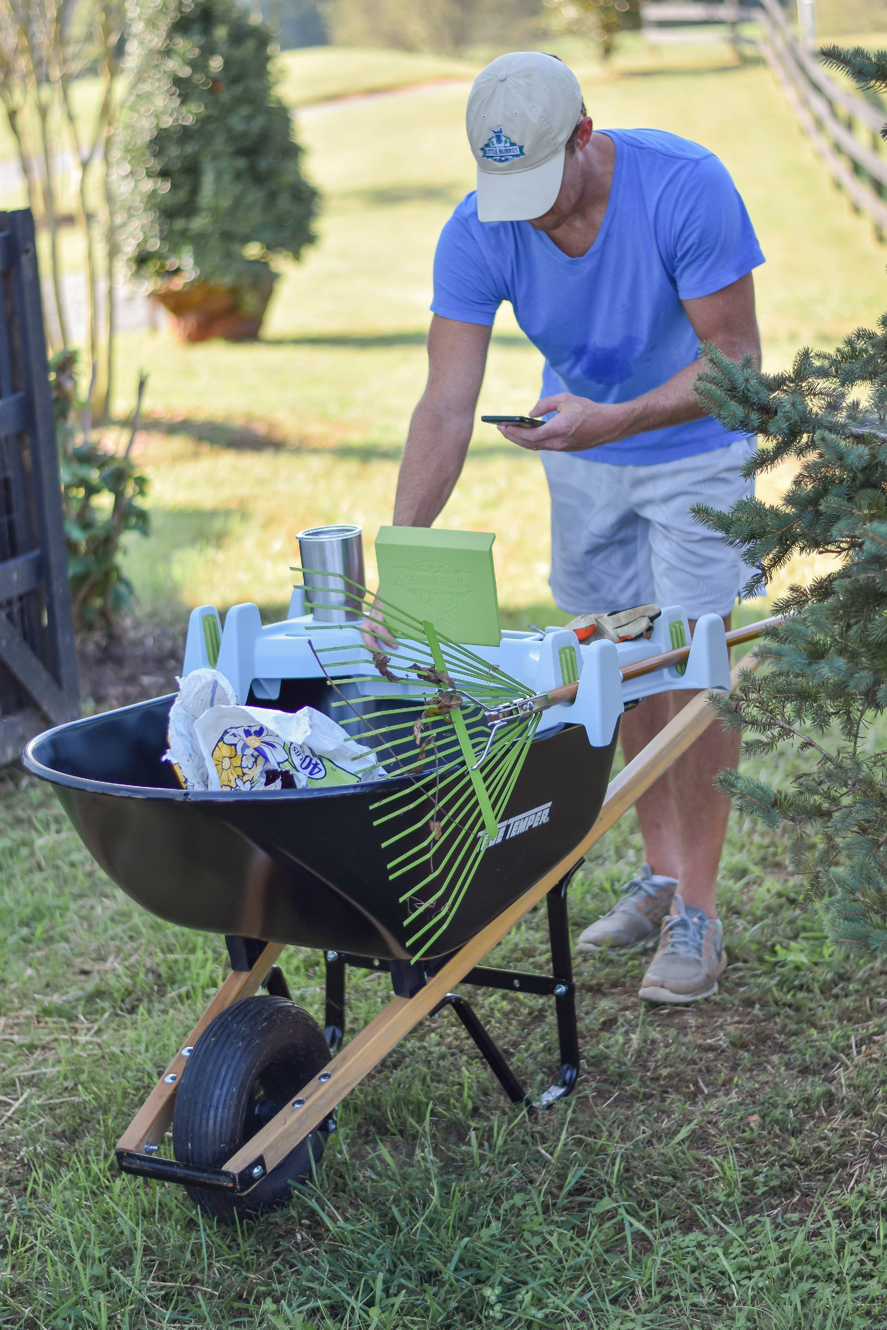 The Burro Buddy, Garden Tray for Wheelbarrow!