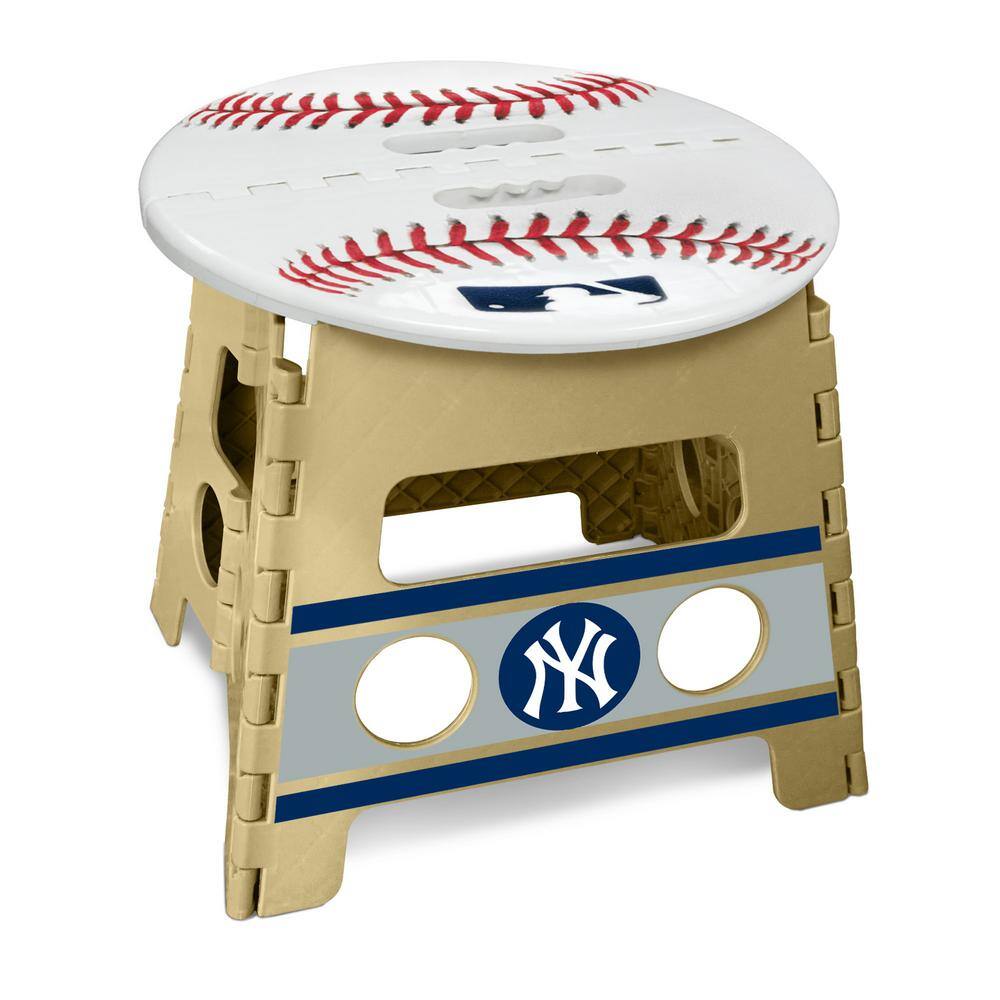FANMATS MLB New York Yankees Plastic Folding Step Stool 24703