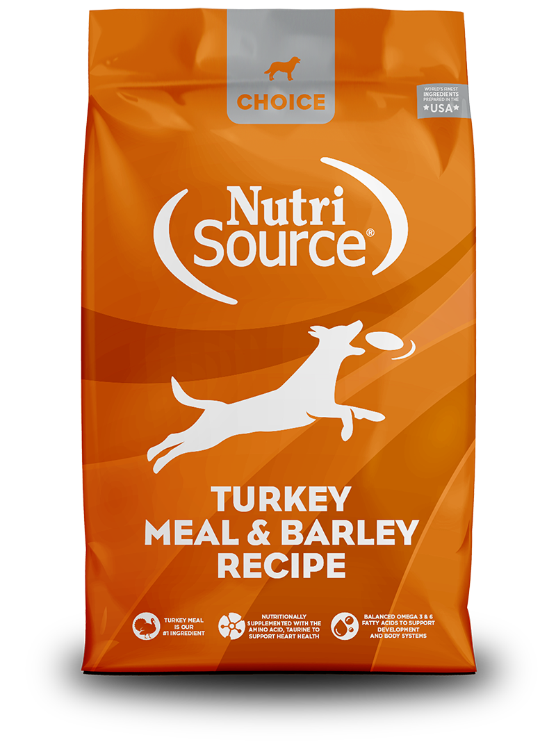 NutriSource Choice Turkey Meal and Barley Recipe Grain Inclusive Dry Dog