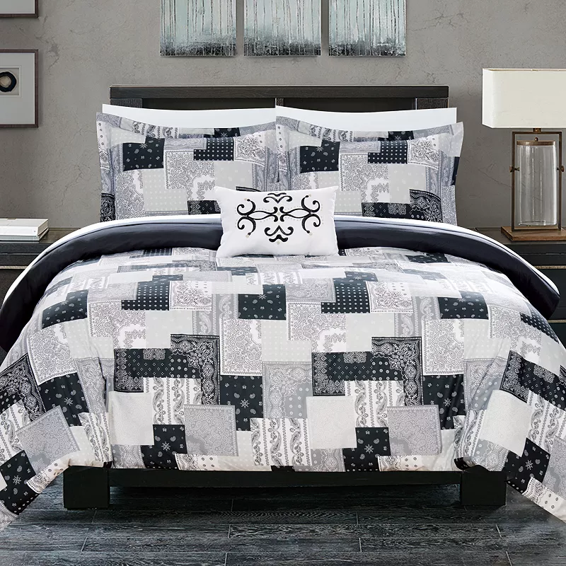 Chic Home Utopia Duvet Cover and Sheet Set