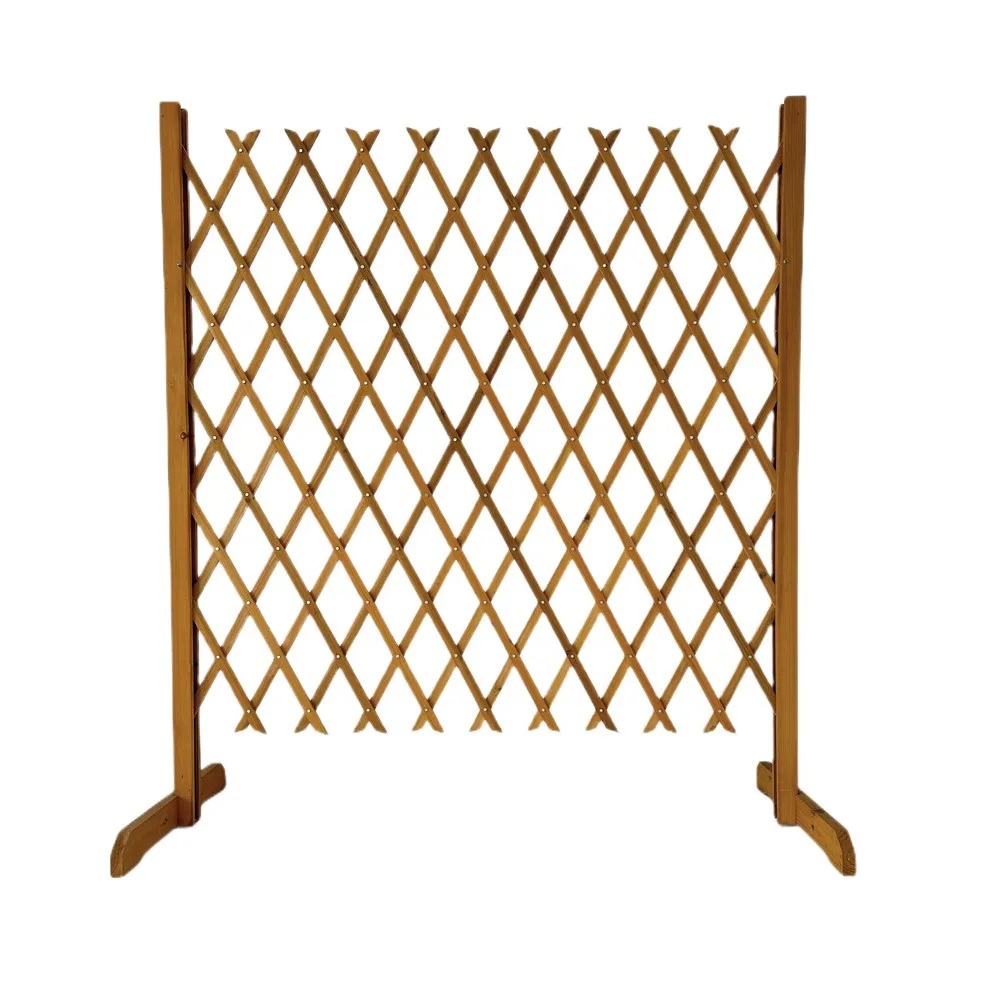 Manufacturer supply garden trellis lattice fence wall wood decorative garden fence