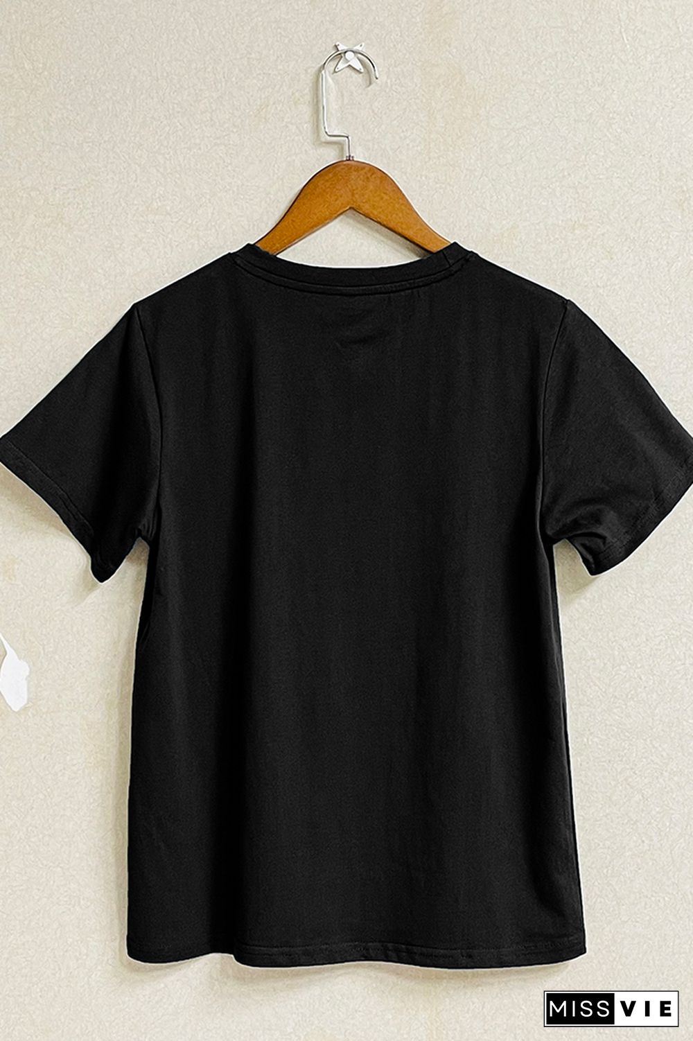 Solid Color O-neck Short Sleeve Tee Wholesale