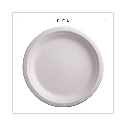 Eco-Products Renewable and Compostable Sugarcane Plates， 9