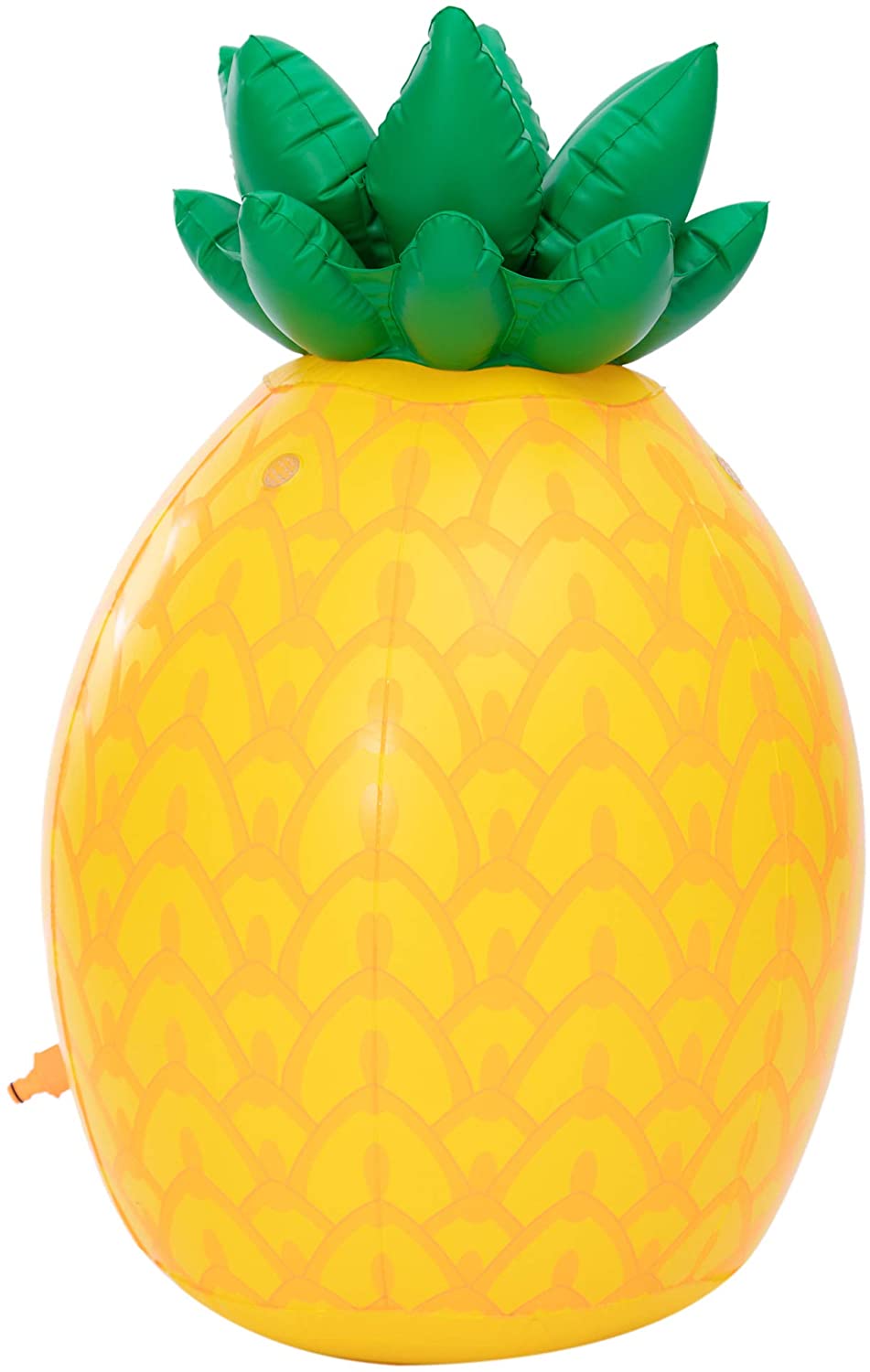 Intera Inflatable Tropical Pineapple Sprinkler， 35” Lawn Sprinkler for Kids Water Toy for Boys Girls Water Party Outdoor Sprinkler for Water Fun