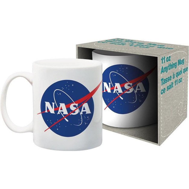 Nmr Distribution Nasa Blue Insignia 11oz Ceramic Coffee Mug