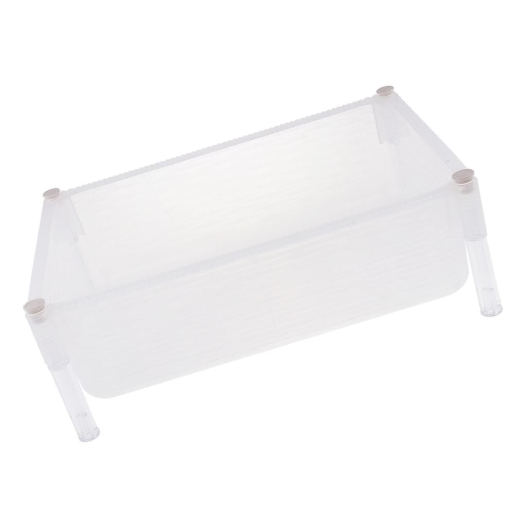 Clear Reptile Turtle Tank Aquarium Box for Small to Large Reptile Fishes