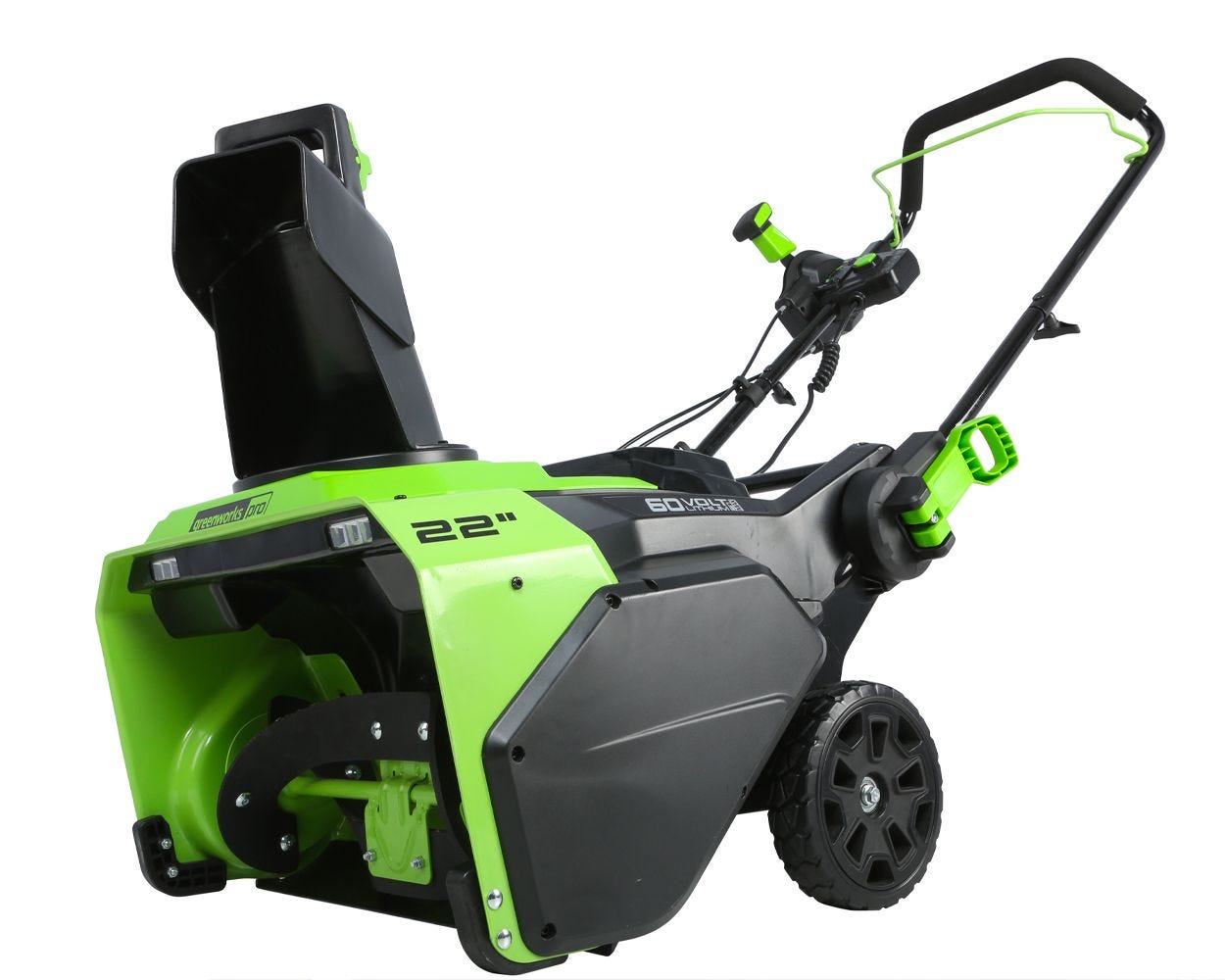 60V 22'' Snow Blower， Batteries，  Chargers | Greenworks Tools