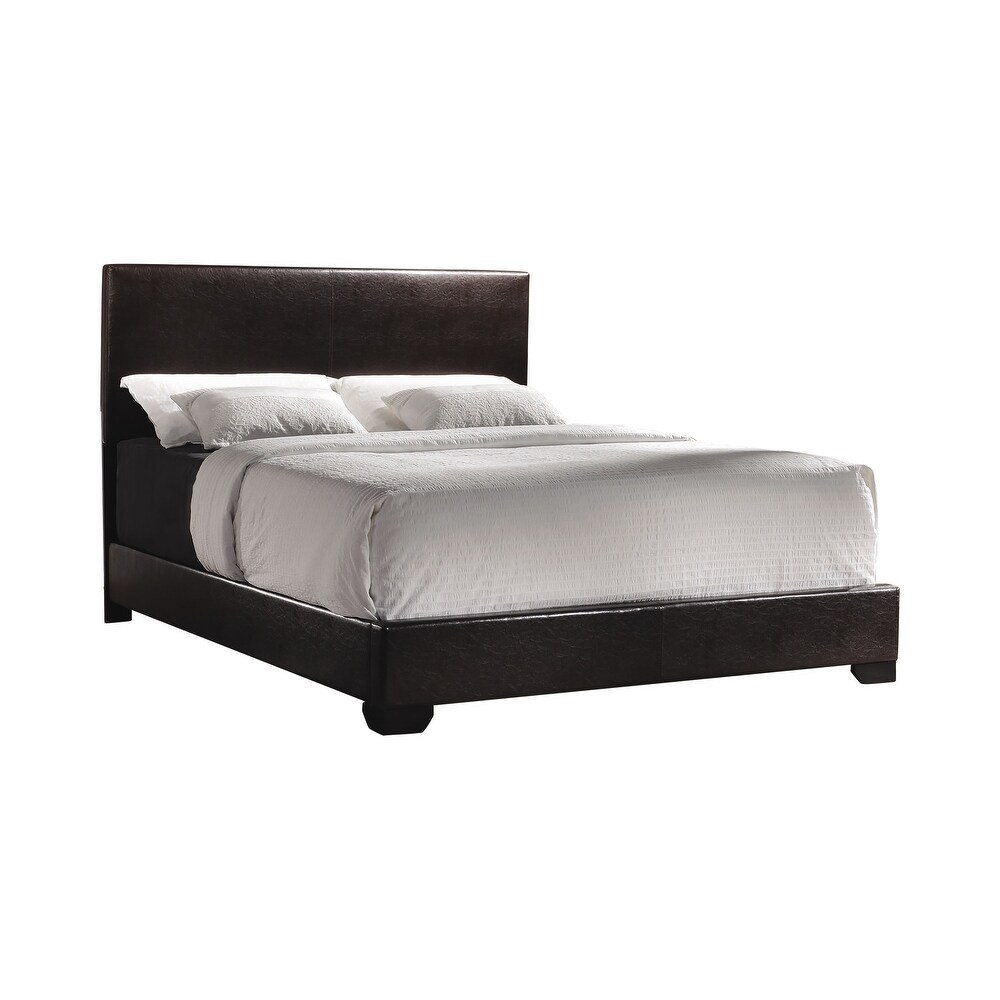 Clara Casual Upholstered Panel Bed