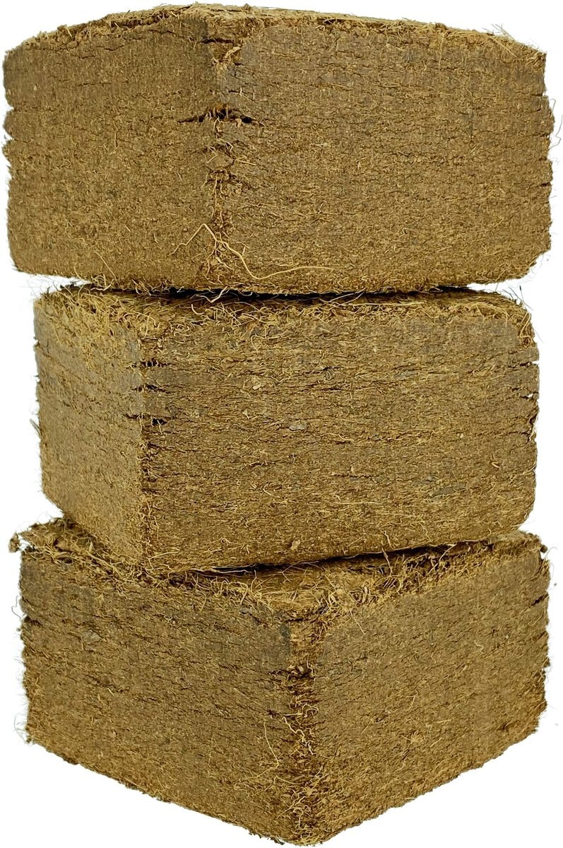 Komodo Coir Peat Reptile Bedding， Brown， 6-gal， 6 count，