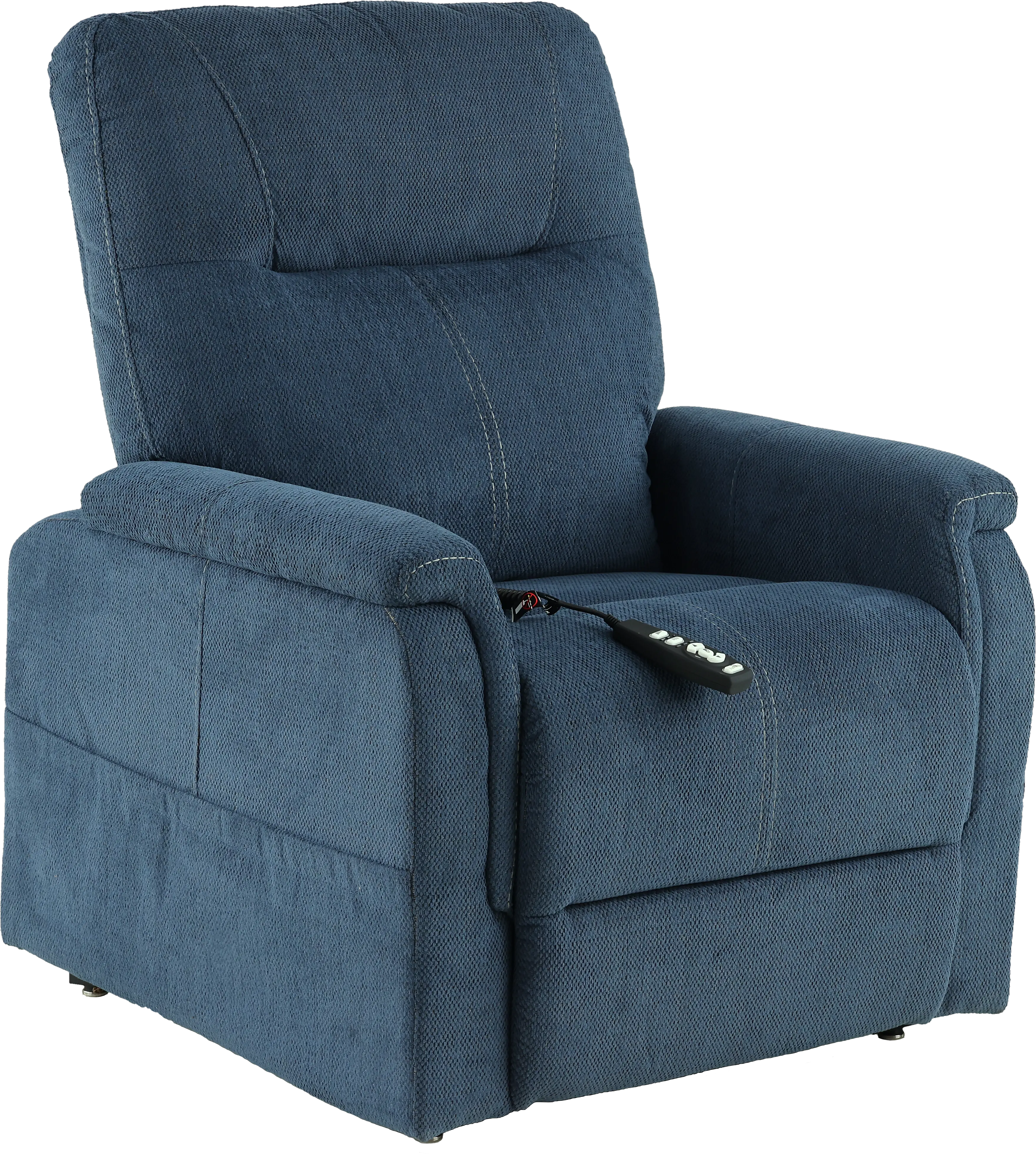 Dynamo Indigo Blue Power Lift Recliner