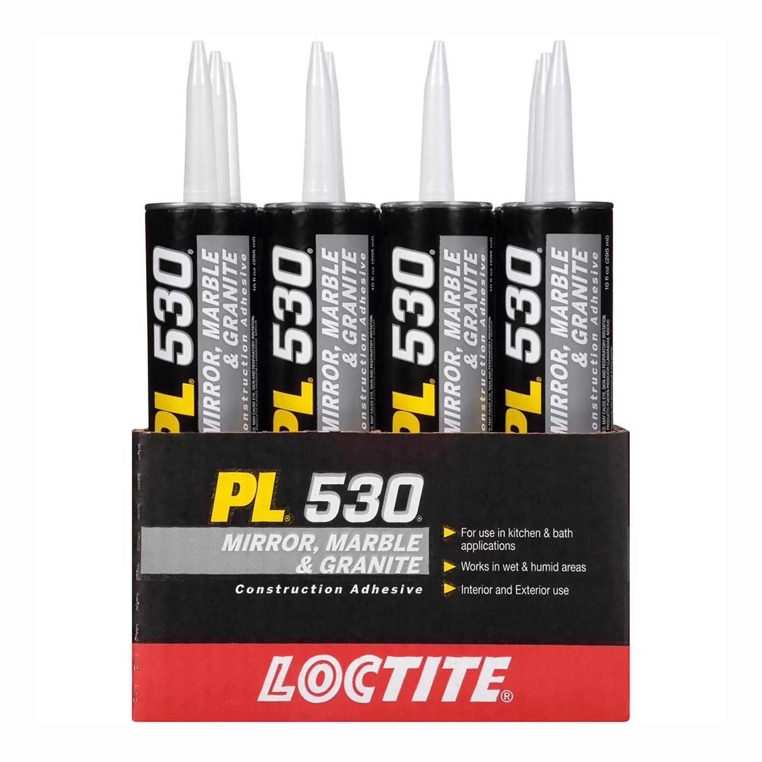 Loctite PL 530 Synthetic Rubber Construction Adhesive 10 oz