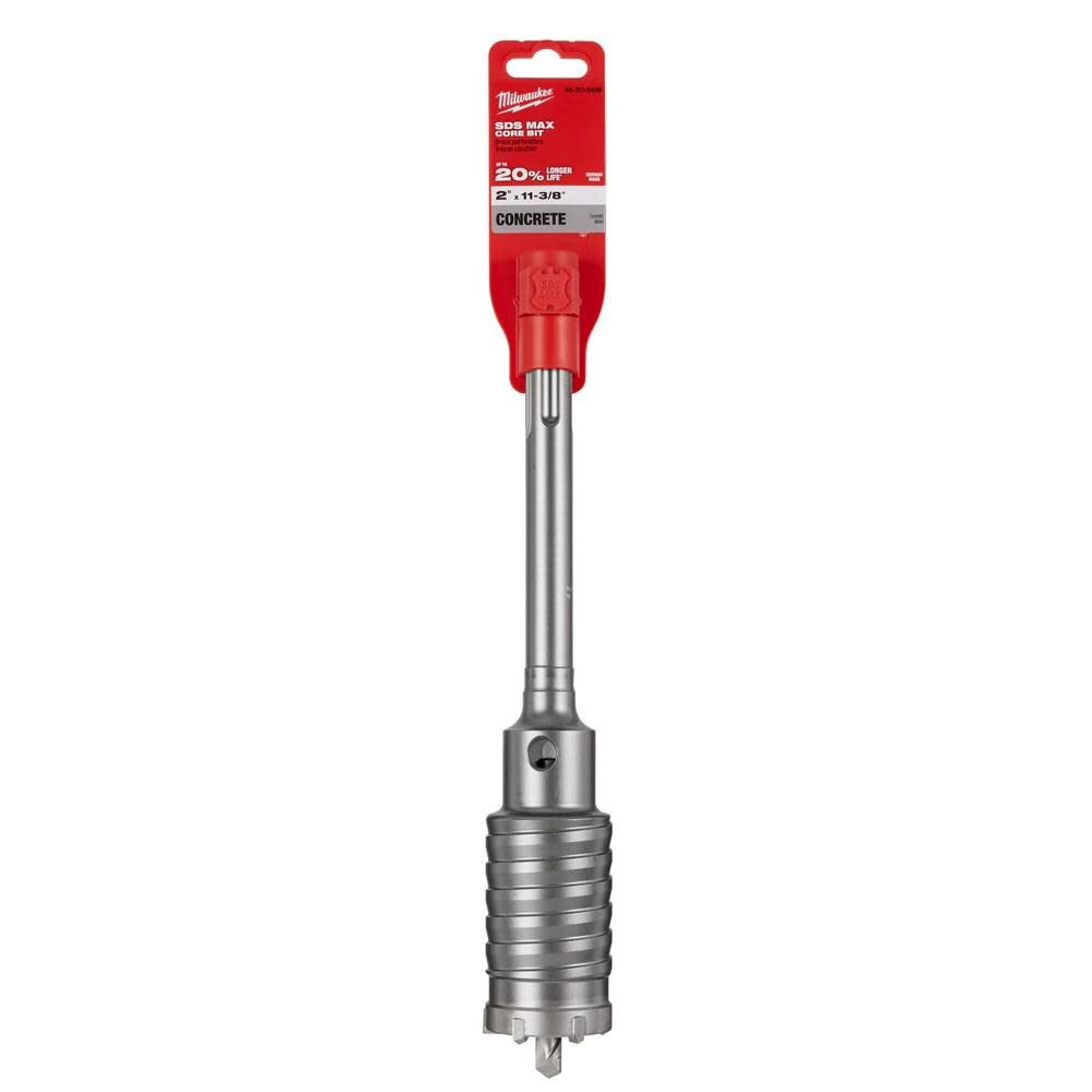 Milwaukee 2 in. x 11-3/8 in. SDS-Max Core Bit 48-20-5408 from Milwaukee