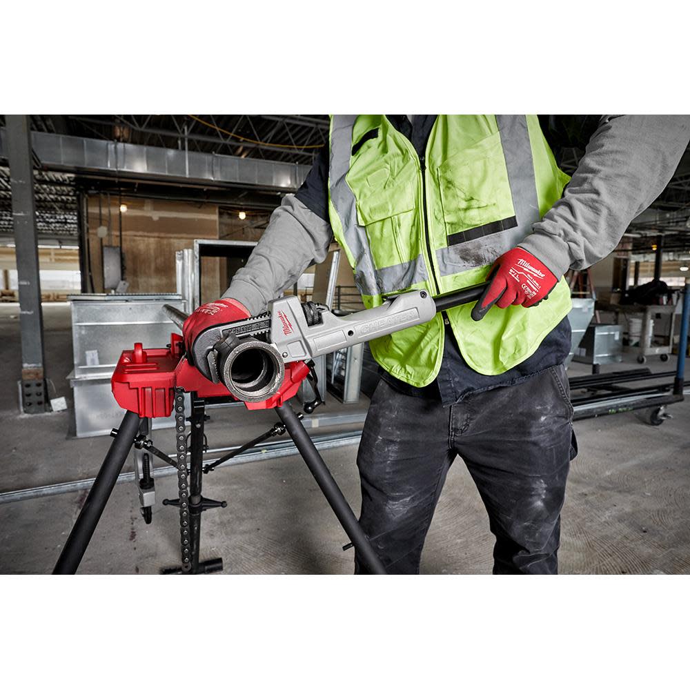 Milwaukee CHEATER Adaptable Pipe Wrench Aluminum ;