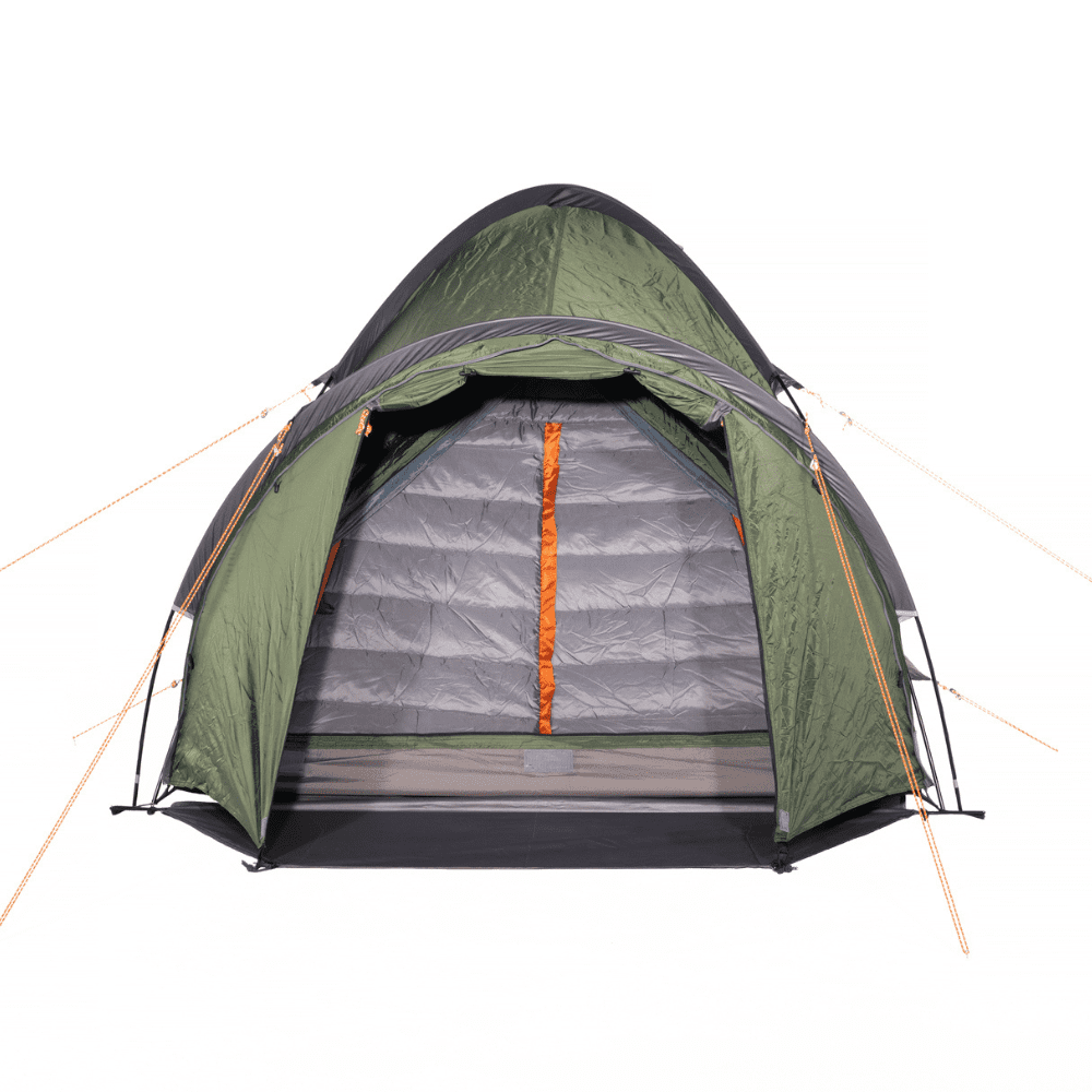 Crua Outdoors Culla 2-Person Dome Inner Camping Tent， Insulated， Dampens Noise and Light， Grey