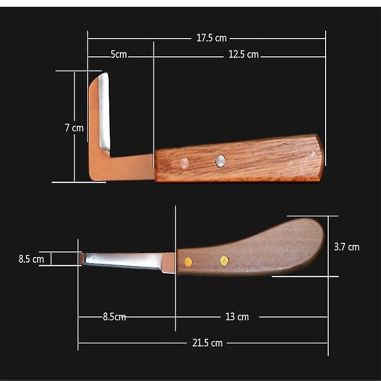 Cow Horseshoe Knife Goat Sheep Pig Trotter Knife Left And Right Tools(1 Word Knife Left Hand)