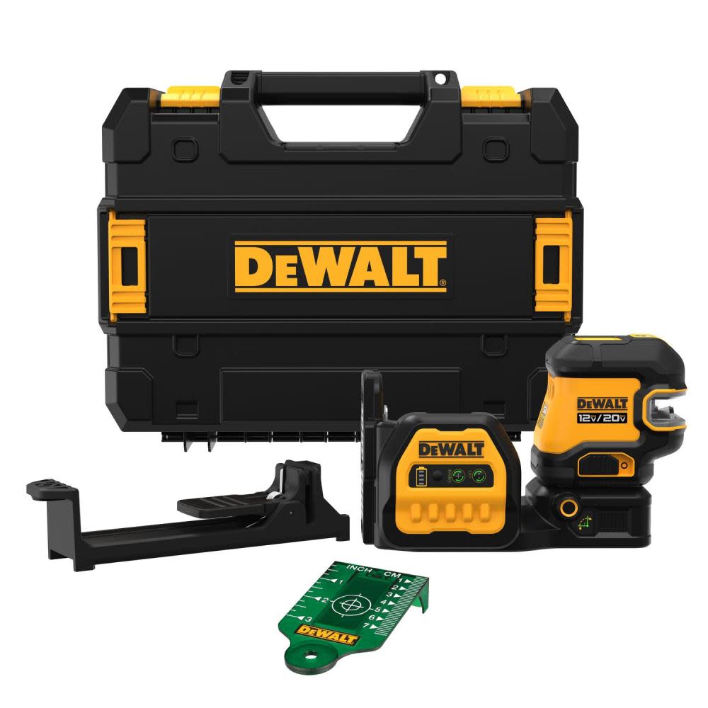 DW 20V MAX 2 Spot Green Laser Cordless Bare Tool DCLE34220GB from DW